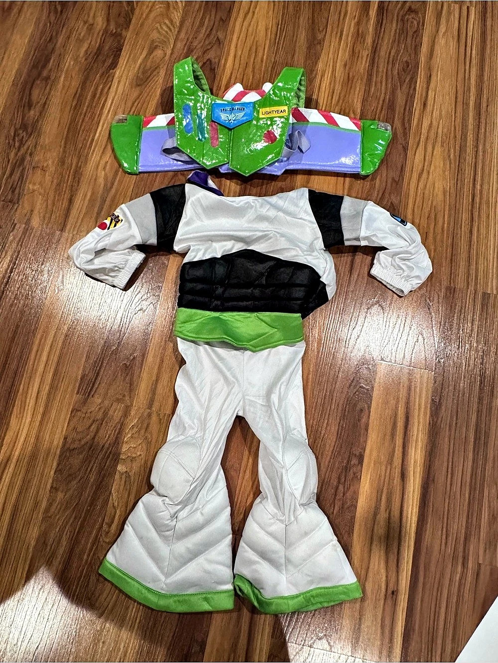 Disney Buzz Lightyear Costume for Kids White & Green Boys US 3K